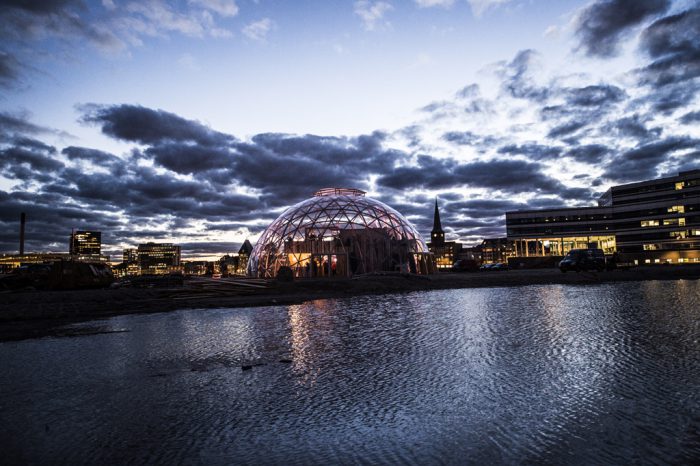 Åbningen af Dome of Visions på Pier 2 i Aarhus.